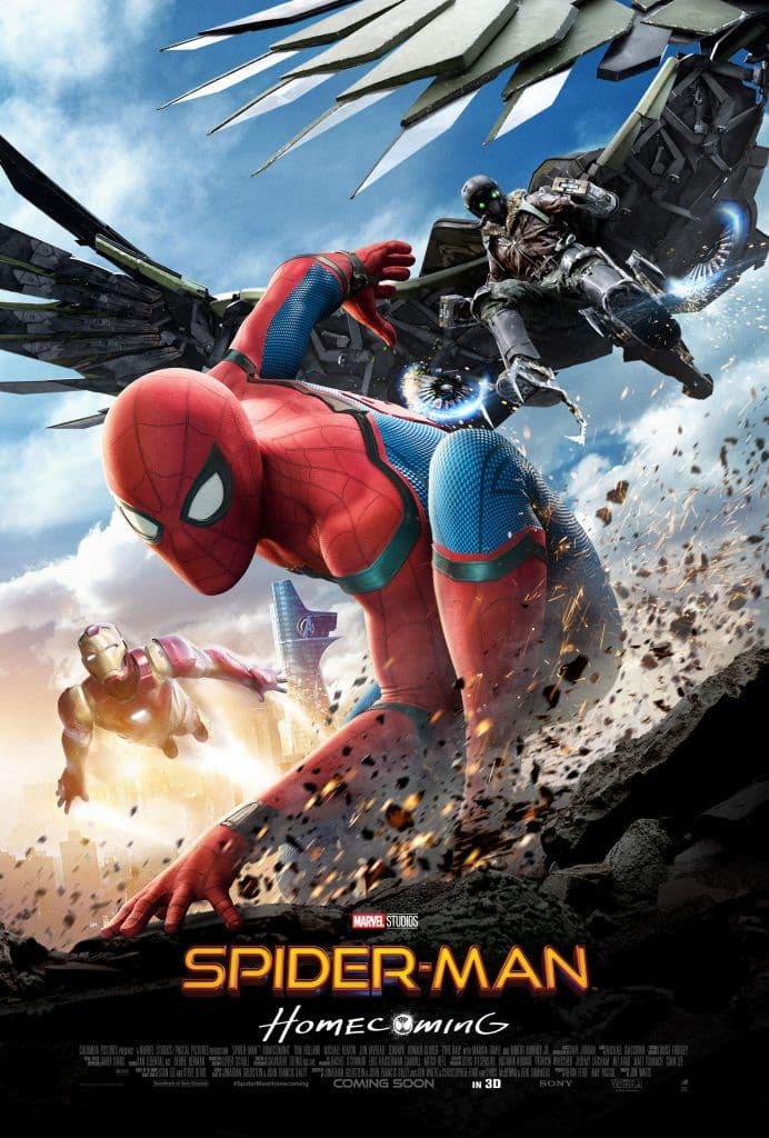 Spiderman: Homecoming poster